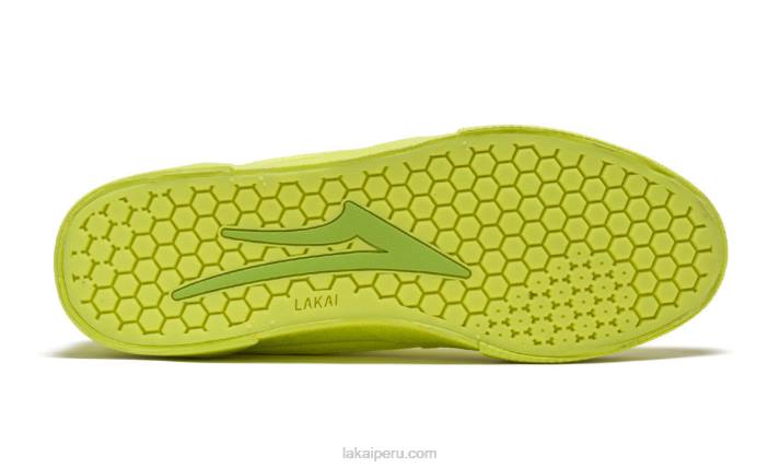amarillo 6XTR196Lakai paterson cambridge zapatos de skate de cuero de color lima - Imagen 4