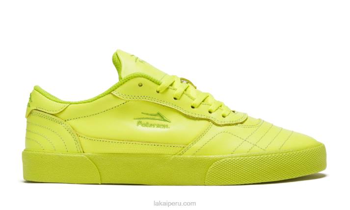 amarillo_6xtr196lakai_paterson_cambridge_zapatos_de_skate_de_cuero_de_color_lima.jpg amarillo 6XTR196Lakai paterson cambridge zapatos de skate de cuero de color lima - Imagen 1