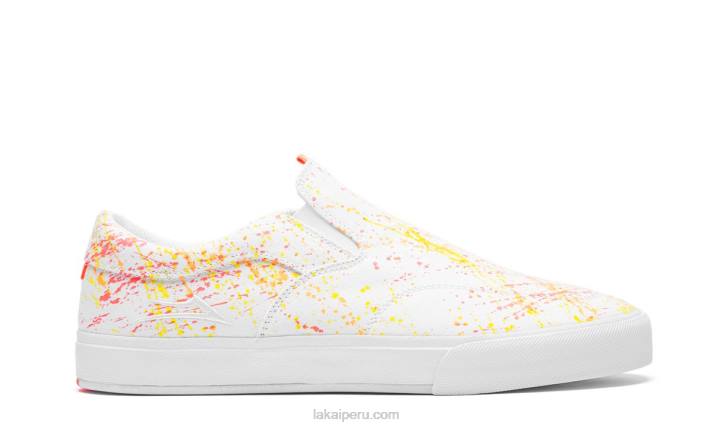 blanco_6xtr256lakai_zapatos_de_skate_de_lona_con_salpicaduras_de_walker_owen_vlk_porous.jpg blanco 6XTR256Lakai zapatos de skate de lona con salpicaduras de walker owen vlk porous - Imagen 1
