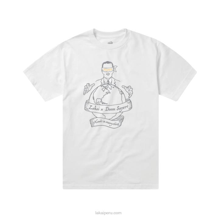 blanco_6xtr339lakai_doomsayers_corp_mundo_camiseta.jpg blanco 6XTR339Lakai Doomsayers corp mundo camiseta - Imagen 1
