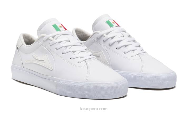 cuero_blanco_6xtr108lakai_flaco_2.jpg cuero blanco 6XTR108Lakai flaco 2 - Imagen 1