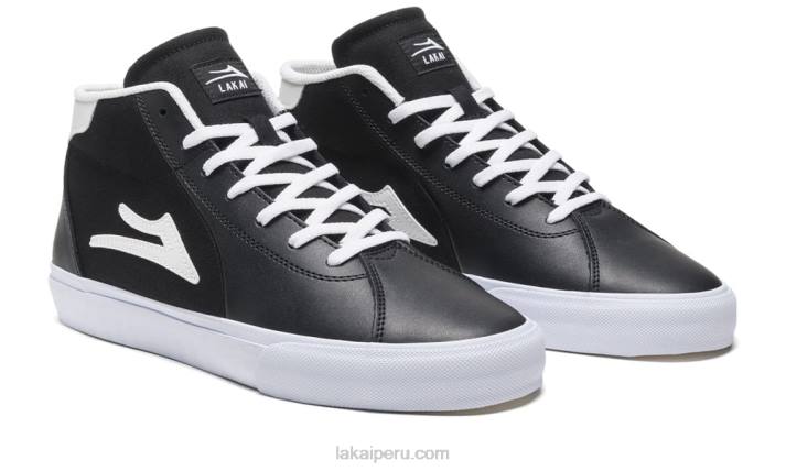 cuero_negro_blanco_6xtr30lakai_flaco_2_medio.jpg cuero negro/blanco 6XTR30Lakai flaco 2 medio - Imagen 1