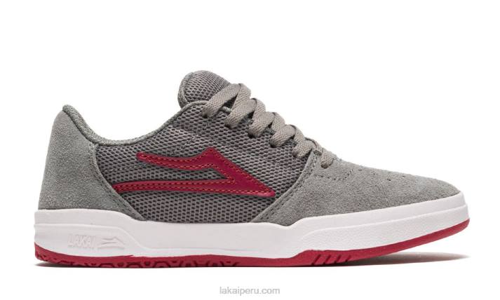 gris_6xtr182lakai_zapatos_de_skate_para_ninos_brighton.jpg gris 6XTR182Lakai zapatos de skate para niños brighton - Imagen 1