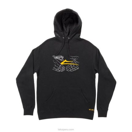 negro 6XTR354Lakai los agoreros sacuden la llamarada sudadera con capucha