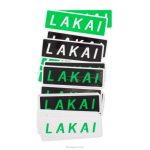 6XTR380Lakai paquete de 24 pegatinas de velocidad media