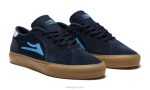 azul 6XTR242Lakai zapatillas skate flaco 2 - Imagen 2