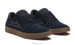 azul marino/gamuza de goma 6XTR135Lakai Brighton