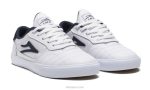 blanco 6XTR176Lakai zapatos de skate de cuero para niños cambridge - Imagen 2