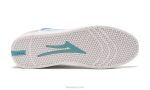 blanco 6XTR277Lakai zapatos de skate de cuero galés telford low x rob - Imagen 4