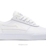 blanco 6XTR288Lakai zapatos de skate de cuero Manchester