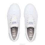 blanco 6XTR288Lakai zapatos de skate de cuero Manchester - Imagen 3