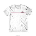 blanco 6XTR350Lakai camiseta de la boleta