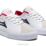 cuero blanco/marino 6XTR103Lakai flaco 2