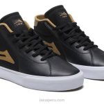 cuero negro/tabaco 6XTR32Lakai flaco 2 medio