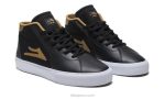 cuero negro/tabaco 6XTR32Lakai flaco 2 medio