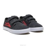 gris 6XTR171Lakai zapatos de skateboard griffin kids carbon flame - Imagen 3