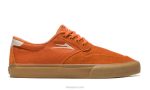 naranja 6XTR254Lakai riley 3 zapatos de skate quemados