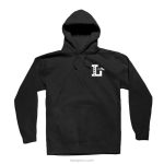 negro 6XTR140Lakai letra sudadera con capucha