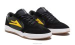 negro 6XTR302Lakai zapatos de skate atlánticos - Imagen 2