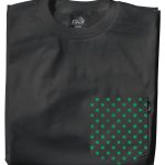 negro 6XTR322Lakai camiseta con bolsillo de lunares para niña