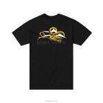 negro 6XTR338Lakai Doomsayers Flare camiseta de serpiente - Imagen 2