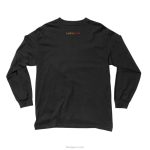 negro 6XTR348Lakai sábado nunca digas morir ls tee - Imagen 2