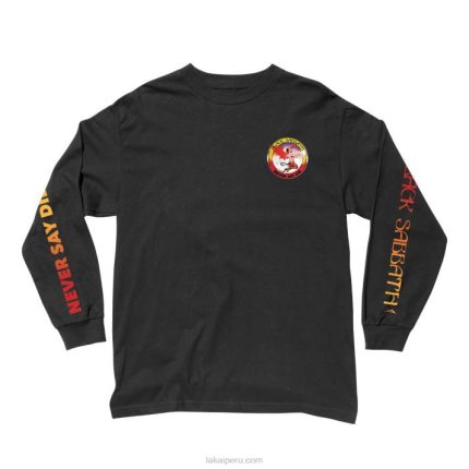 negro 6XTR348Lakai sábado nunca digas morir ls tee