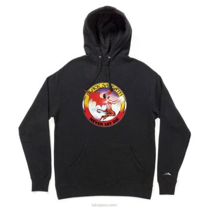 negro 6XTR361Lakai sabbath nunca digas morir sudadera con capucha